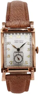 Gruen Precision 440-568 Rose gold White