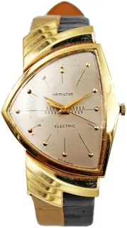 Hamilton Ventura Yellow gold silvered