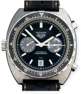 Heuer Autavia Vintage Chronograph 1163 Stainless steel