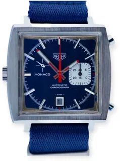 Heuer Monaco Steve McQueen 1533 Blue