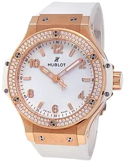 Hublot Big Bang 38 mm 361.PE.2010.RW.1104 18k rose gold White