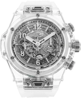 Hublot Big Bang 411.JX.4802.RT Titanium and Sapphire and Resin Skeletonized