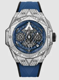 Hublot Big Bang Sang Bleu 418.NX.5107.RX.1604.MXM20 Titanium Blue