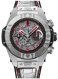 Hublot Big Bang Unico 411.SX.1170.LR.WPT15 Stainless steel Skeleton