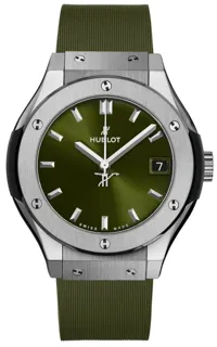 Hublot Classic Fusion 581.NX.8970.RX Titanium Green