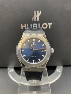 Hublot Classic Fusion Blue 542.NX.7170.LR Titanium Blue