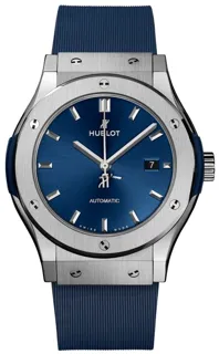 Hublot Classic Fusion Blue 542.NX.7170.RX Titanium Blue