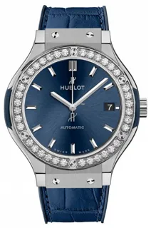 Hublot Classic Fusion Blue 565.NX.7170.LR.1204 Stainless steel Blue