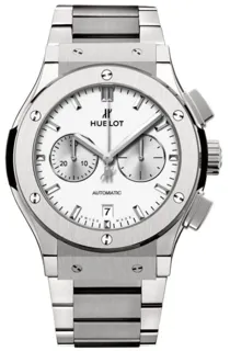 Hublot Classic Fusion Chronograph 521.NX.2611.NX Titanium Silver