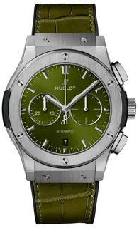 Hublot Classic Fusion Chronograph 541.NX.8970.LR Titanium and Resin Green