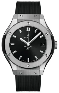 Hublot Classic Fusion Quartz 581.NX.1171.RX Titanium Black