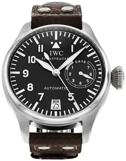 IWC Big Pilot IW500201 Stainless steel Black