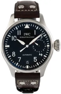 IWC Big Pilot IW500401 Stainless steel Black