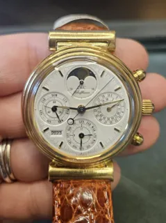 IWC Da Vinci Perpetual Calendar IW375001 Yellow gold White