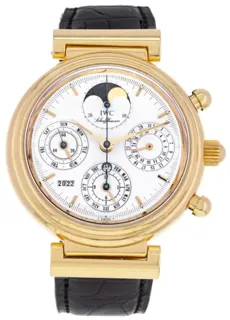 IWC Da Vinci Perpetual Calendar IW375001 Yellow gold White