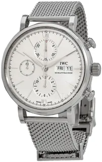 IWC Portofino Chronograph IW391028 Stainless steel Silver