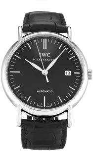 IWC Portofino IW353304 Stainless steel Black