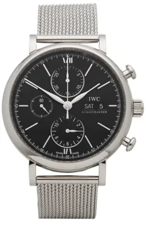 IWC Portofino IW391010 Stainless steel Black