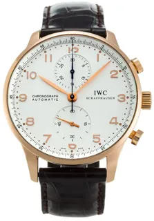 IWC Portugieser IW371402 Rose gold Silver