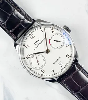 IWC Portugieser IW500114 Stainless steel Silver