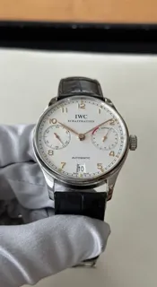 IWC Portugieser IW500114 Stainless steel Silver