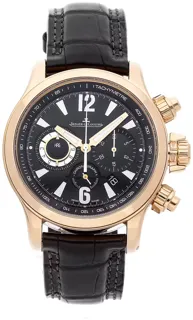 Jaeger-LeCoultre Master Compressor Chronograph Q1752421 Pink gold Black