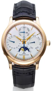 Jaeger-LeCoultre Master Control 140.2.80 RG Rose gold Silver