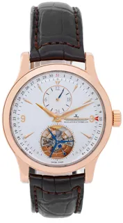 Jaeger-LeCoultre Master Tourbillon 146.2.34.S Rose gold Silver