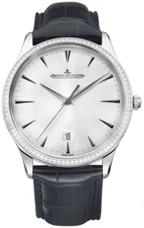 Jaeger-LeCoultre Master Ultra Thin 1283501 White gold Silver