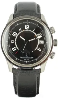 Jaeger-LeCoultre Memovox 190.8.97 Stainless steel Black