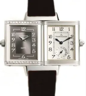 Jaeger-LeCoultre Reverso Duetto 256.8.75 Stainless steel Black