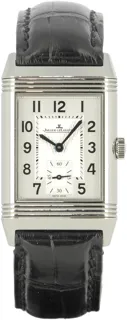 Jaeger-LeCoultre Reverso Duoface 213.8.D4 Stainless steel White