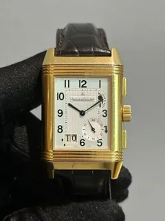 Jaeger-LeCoultre Reverso Grande Date 240.2.18 Rose gold Silver