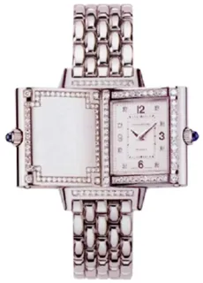 Jaeger-LeCoultre Reverso Q2673120 White gold Silver