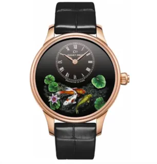 Jaquet Droz Ateliers d'Art J005013224 Red gold Black