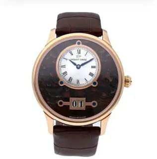 Jaquet Droz PIECE UNIQUE J016933298 Rose gold Brown