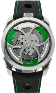 MB&F M.A.D.1 M.A.D.1 Green Stainless steel See-through