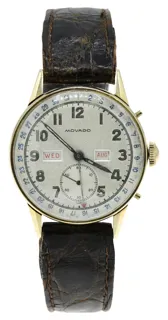 Movado Hadsworth 14k Gold Silver