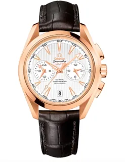 Omega Aqua Terra 231.53.43.52.02.001 Red gold Silver