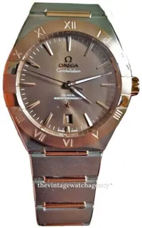 Omega Constellation 131.20.39.20.13.001 Brushed/polished steel Brown