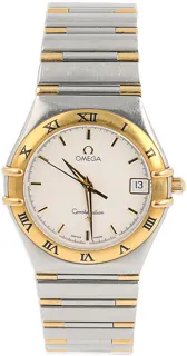 Omega Constellation 1552/862 Yellow gold and Stainless steel White