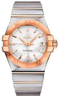 Omega Constellation Quartz 123.20.35.60.02.001 Red gold Silver