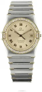 Omega Constellation 1392-012 33mm Yellow gold and Stainless steel