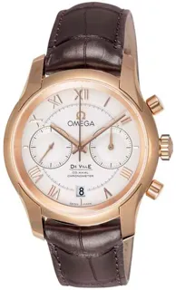 Omega De Ville Co-Axial 431.53.42.51.02.001 Red gold Silver