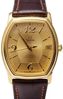 Omega De Ville Prestige 168.124 Yellow gold Golden