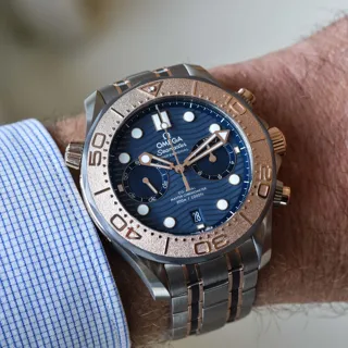 Omega Seamaster Diver 300M 210.60.44.51.03.001 Titanium Blue