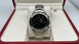 Omega Speedmaster Date 35135000 Stainless steel Black