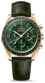 Omega Speedmaster Moonwatch 310.63.42.50.10.001 Moonshine gold Green