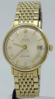 Omega Vintage 14770-1 34mm Stainless steel$gold capped bezel Silver