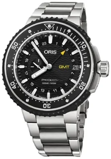 Oris ProDiver GMT 01 748 7748 7154-07 8 26 74PEB 49mm Titanium Black